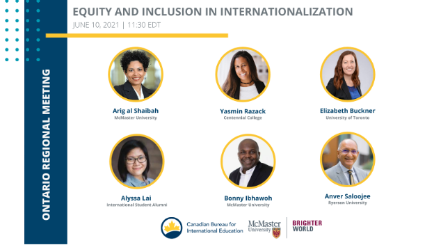 Panel poster from b.	Equity and Inclusion in Internationalization
